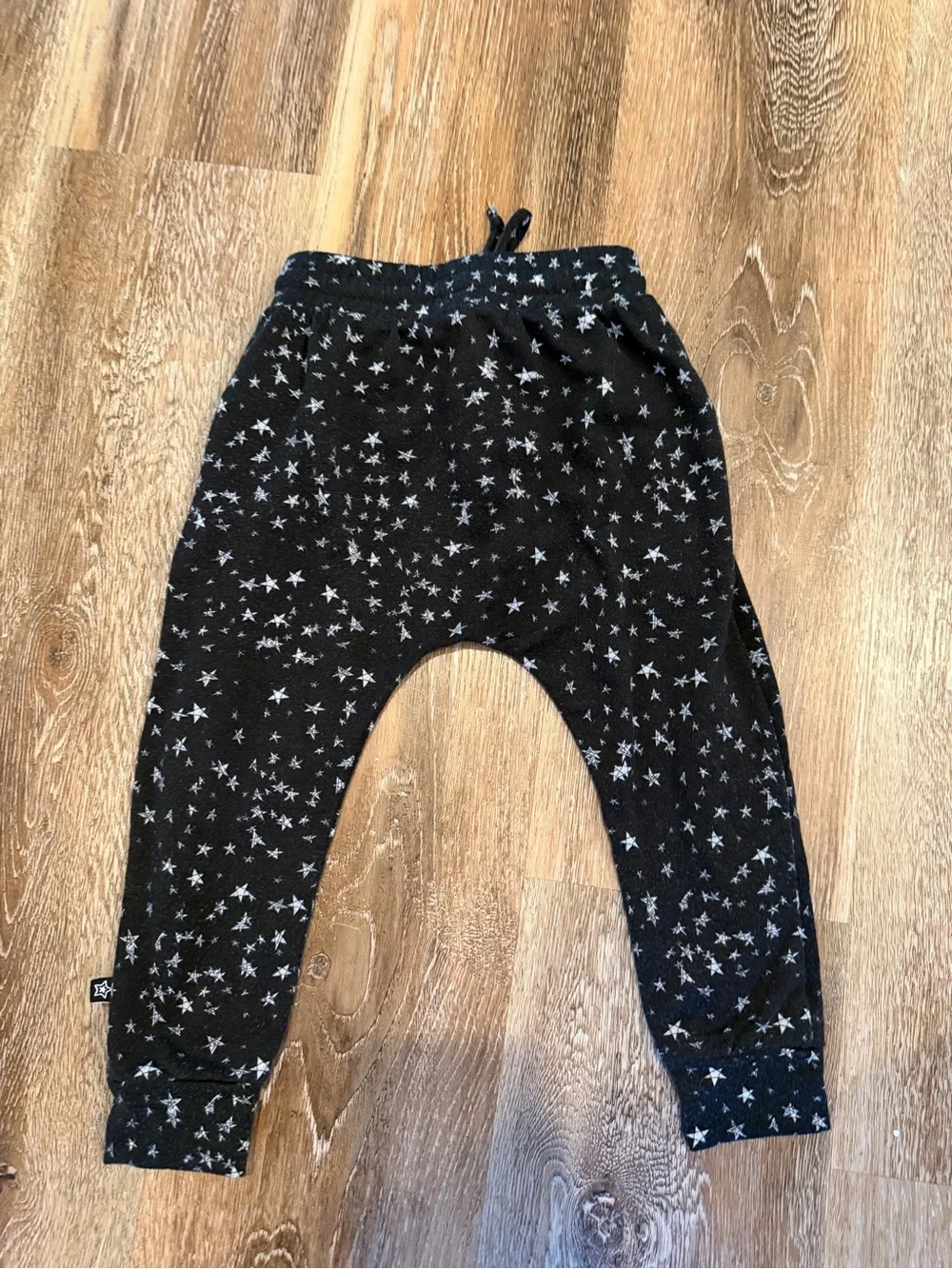 Pixie Lane Black Star Print Joggers Size 3